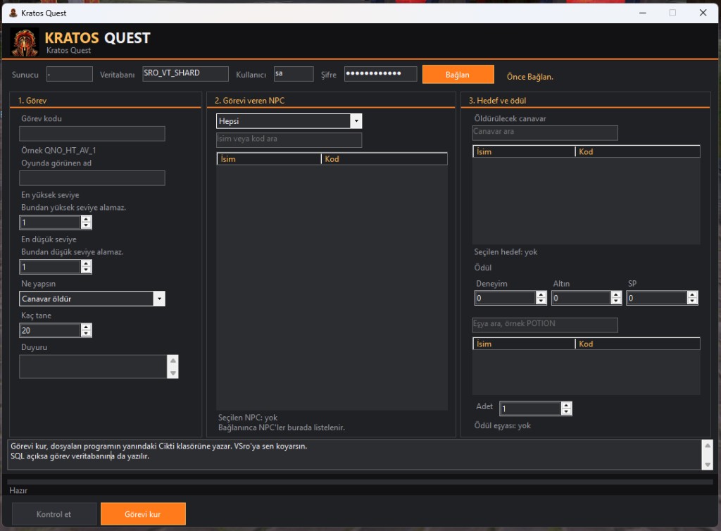 Kratos Quest V1